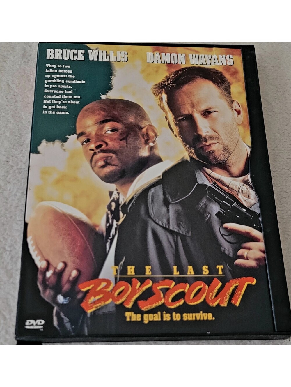LAST BOY SCOUT [ DVD 1991 ] Bruce Willis, Halle Berry Damon Wayans, Shane Black